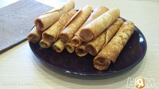 Рецепт Домашних вафель со сгущенкой