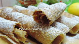 Рецепт Хрустящих бананово-овсяные вафли