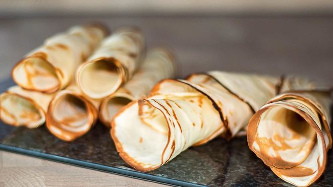 Рецепт хрустящих сахарных вафель на сковороде