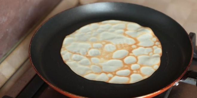 Рецепт хрустящих сахарных вафель на сковороде