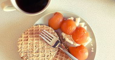 Рецепт Мягких овсяных вафель с орехами