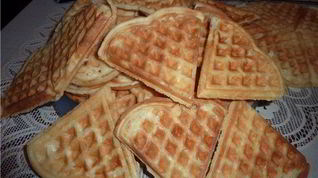 Рецепт Мягких вафель для электровафельницы