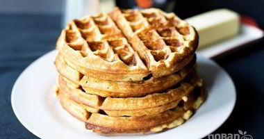 Рецепт Обычных домашних вафель