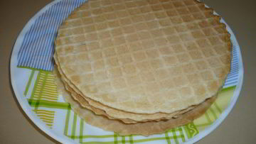 Рецепт Постных вафель