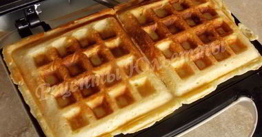 Рецепт Творожных вафель