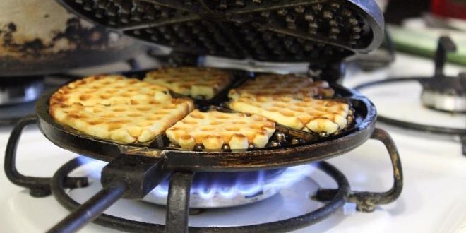 Рецепт вафель мягких на газу в вафельнице