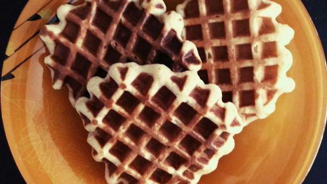 Рецепт вафель на дрожжевом тесте