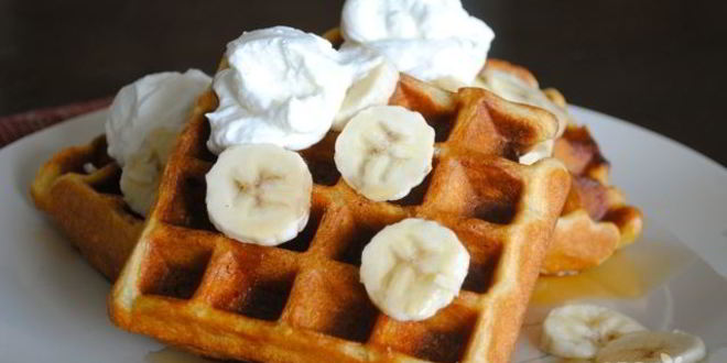 Рецепт Вафель на кефире в электровафельнице