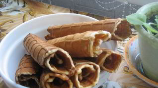 Рецепт Вафель на кефире