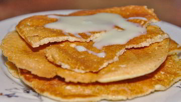 Рецепт Вафель на сковороде