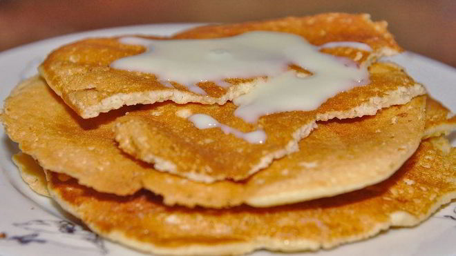 Рецепт вафель на сковороде