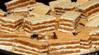 Рецепт Вафель с карамелью