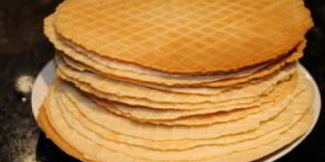 Рецепт вафель с карамелью