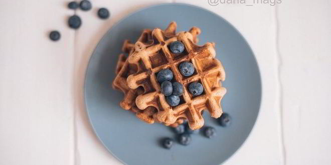 Рецепт вафель с корицей и яблочным пюре