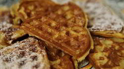 Рецепт Вафель с тыквой и кардамоном