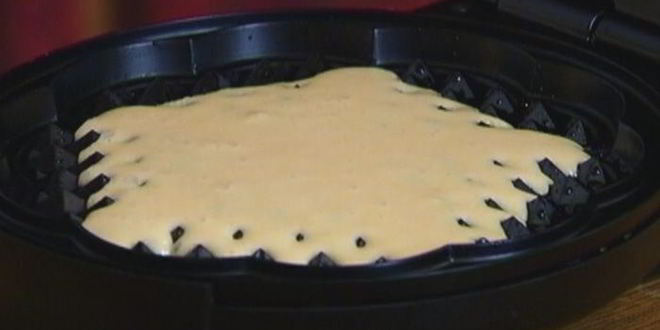 Рецепт вафель с тыквой и кардамоном