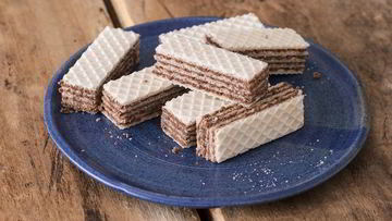 Рецепт Вафель с вареной сгущенкой