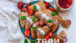 Рецепт Вафель шоколадных