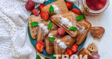 Рецепт Вафель шоколадных