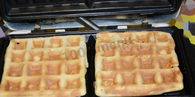 Рецепт венских вафель для электровафельницы