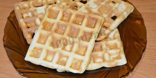 Рецепт венских вафель для электровафельницы