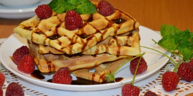 Рецепт венских вафель для электровафельницы