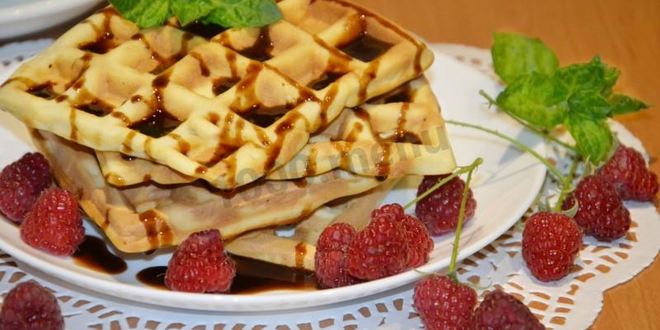 Рецепт венских вафель для электровафельницы