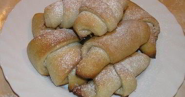 Рецепт Ванильных рулетиков на хмелевой закваске