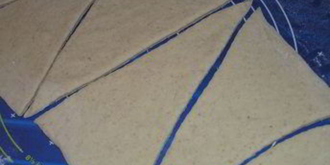 Рецепт ванильных рулетиков на хмелевой закваске