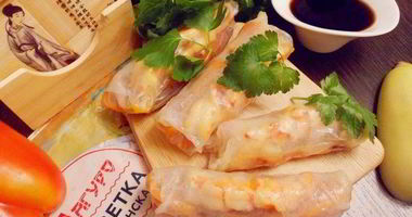 Рецепт Вьетнамских конвертиков с креветками