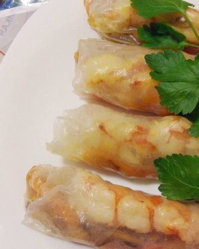 Рецепт вьетнамских конвертиков с креветками