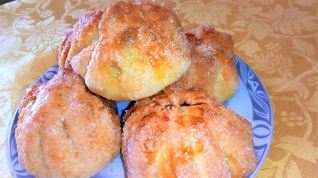 Рецепт Яблок в тесте булочки с яблоком