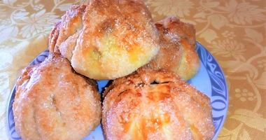 Рецепт Яблок в тесте булочки с яблоком