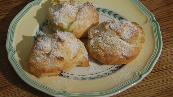 Рецепт фисташковых профитролей