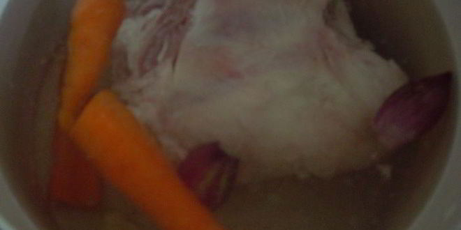 Рецепт консоме с профитролями