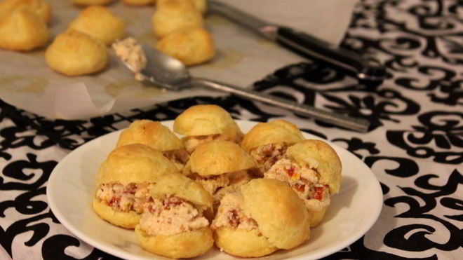 Рецепт несладкой начинки для профитролей