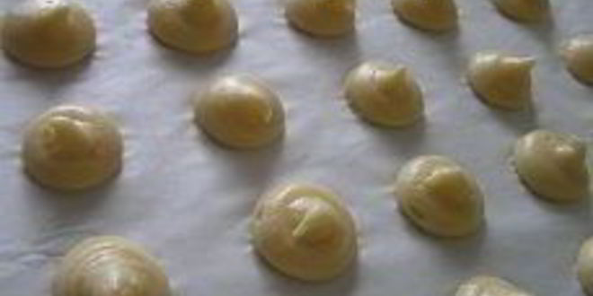 Рецепт профитролей с лимонным кремом