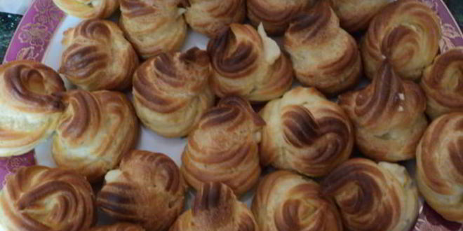 Рецепт профитролей с ванильным заварным кремом