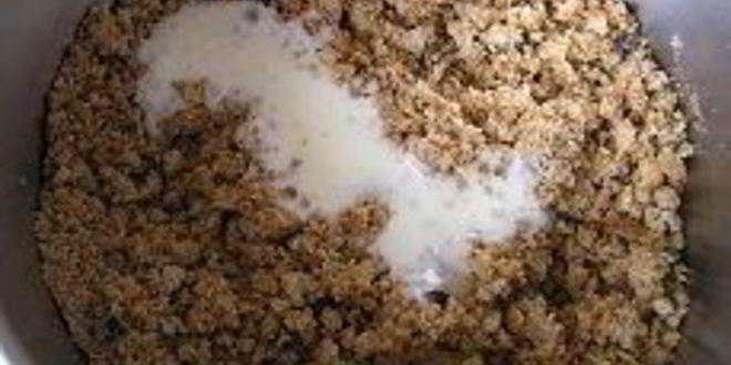 Рецепт шоколадна-апельсинового торт с профитролями