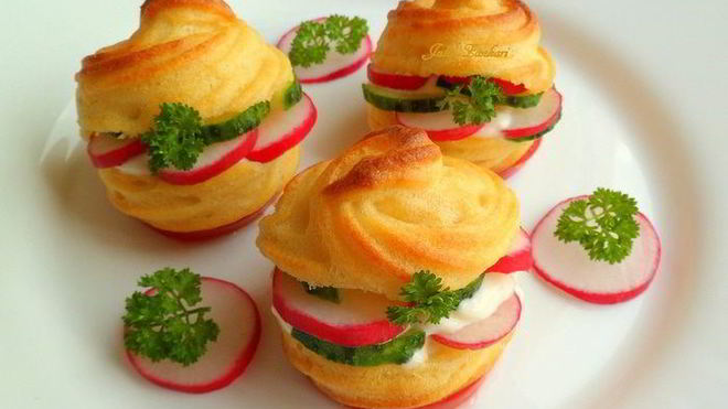 Рецепт эклеров из картофеля