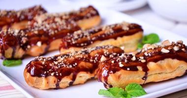 Рецепт Эклеров ореховых