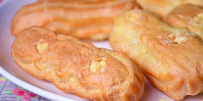 Рецепт эклеров ореховых