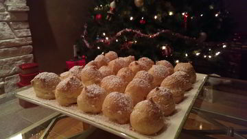 Рецепт Эклеров с кремом Волшебные