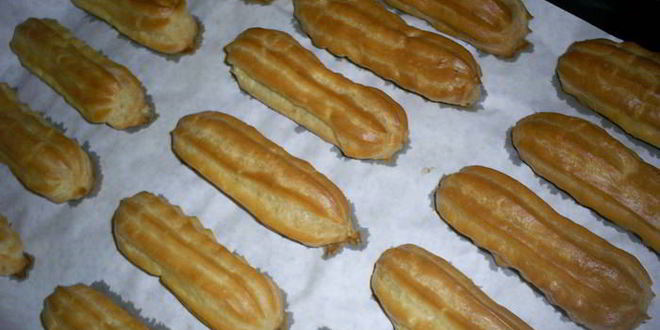 Рецепт эклеров с масляно-заварным кремом