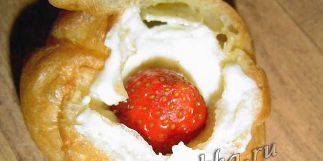 Рецепт эклеров с заварным кремом