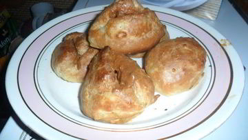 Рецепт Эклеров со сгущенкой