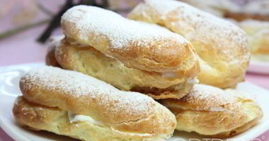 Рецепт Эклеров со сливочным кремом