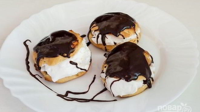 Рецепт эклеров в духовке