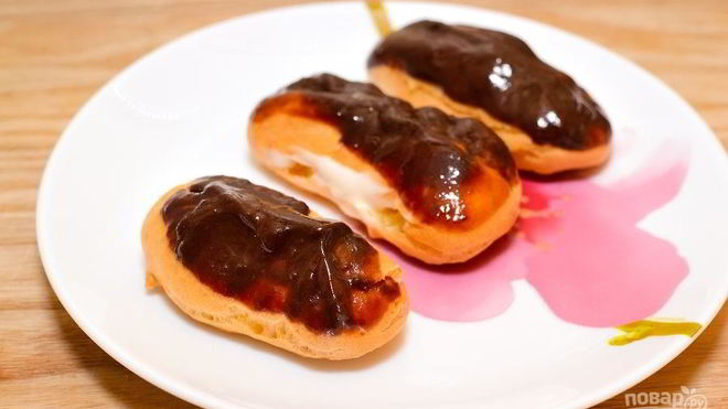 Рецепт эклеров