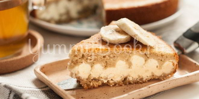 Рецепт бананова-творожной запеканка